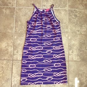 Britt by Britt Ryan nautical knit trapeze dress